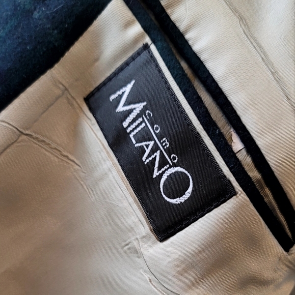 Vintage Plaid wool/fleece blazer - Picture 6 of 13